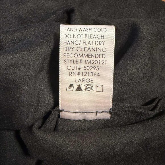 Vocal USA Black Fringe Cami Top | Size Large | Festival Boho Camisole | Western - Picture 6 of 7